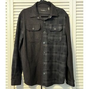 KARL LAGERFELD Button Up Men's Overcoat/Jacket.  Size Large